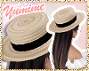 [Y] Venetian Boater Hat