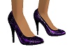 Purple Star Shiny Heels