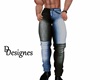 2 tone jeans
