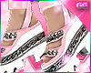 Pink Chain Sandals