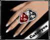 {CT}Valentine red ring