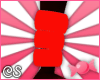 *CS* (R) Red Tri Banglz