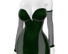 Fitted Green Dress.