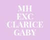MH EXC CLARICE E GABY