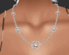 sw slvr floral necklace