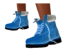  boots/blue