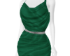 ~BX~ Green Satin Dress