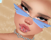 Glasses y2k Blue