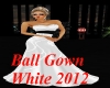 Ball Gown White New 2012