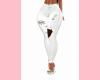 White Ripped Jeans-LLT