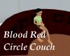 [J]BloodRed Circle Couch