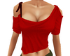 Jen's Red Shoulder T