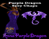 Purple Dragon Sexy Chaps