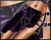 Rock gothic purple Skirt