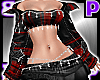 Elegant Goth Jacket/Red