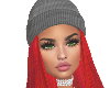 Knit Hat Red