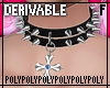 Double Spike Choker F