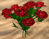 [CI]Roses Red Any Vase1
