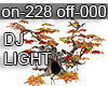 228 DJ LIGHT TREE AUTUMN