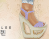 ! Lila spring wedges