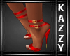 }KC{ Red Shoes