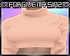 F- PEACH FALL SWEATER