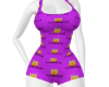 PB | POOH PURPLE ROMPER