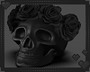 Black Rose Skull