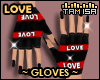 !T LOVE Black Gloves