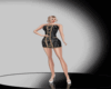 [MN] BLACK GOLD DRESS
