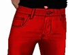 Red men's trousers