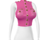 Ivy Leather Vest Pink|G