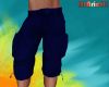 Dark Blue Cargo Shorts