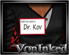 {VI}Dr. Kov Name Tag