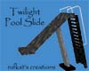 Twilight Pool Slide