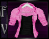 ~F~ Shirt w/Jacket Pink
