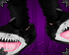 0! Sharky Slippers Blk