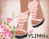 [xYLIMHx]pink ruffleheel