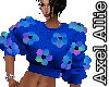 AA Blue Daisy Sweater