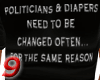 9 Politicians & Diapers 