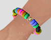 colorful bracelet.