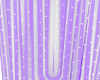 Purple Drape With Lights