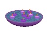 Purple Floating Candles