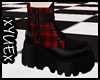 *Y* Rebel Boots Red