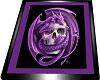 Purple Dragon with Skull