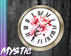 Cherry Blossom Clock