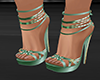 GL-Teagan Green Heels