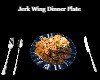 Jerk Wing Dinner Plate