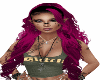 Mila: Magenta half up