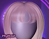 ella + bangs blonde